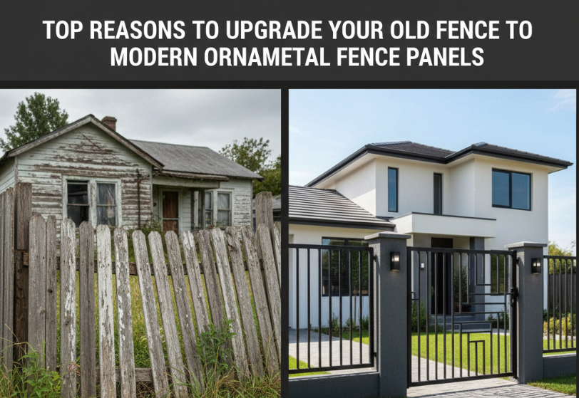 Modern Ornamental Fence Panels
