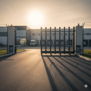 Folding Industrial Gates
